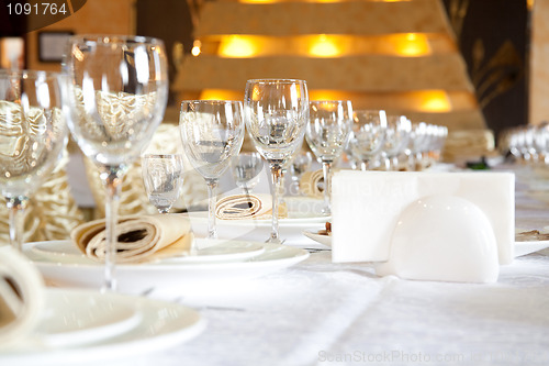 Image of Banquet table