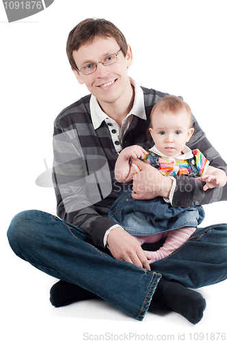 Image of Father and daughter
