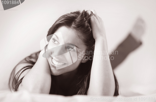Image of young seductive girl
