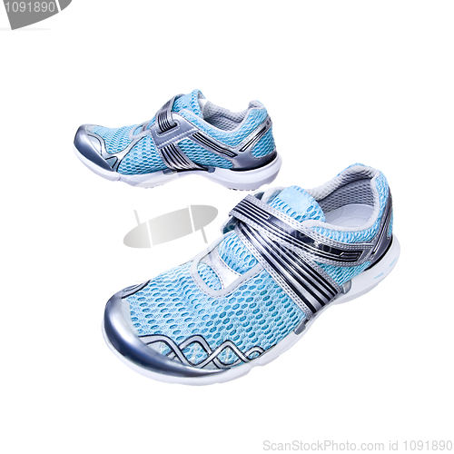 Image of isolated sport shoes