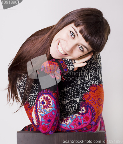 Image of woman smile