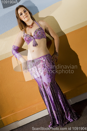 Image of oriental dancer woman