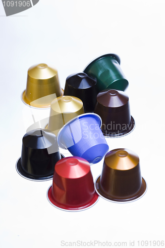 Image of cofee capsules