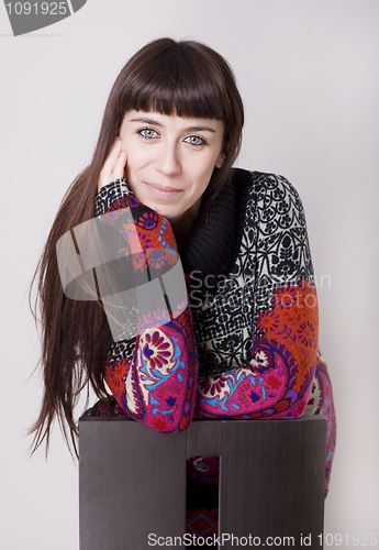 Image of woman smile