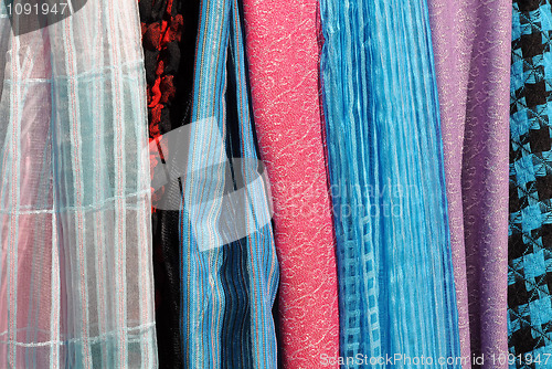 Image of Variety of Fabrics