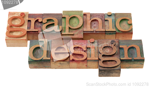 Image of graphic design in letterpress type