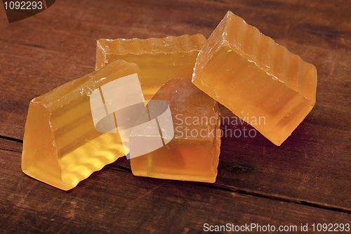 Image of handcrafted lemongrass  soap