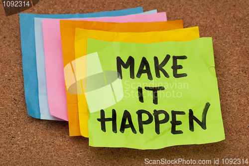 Image of make it happen