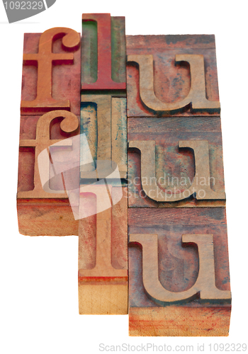 Image of flu word abstract 