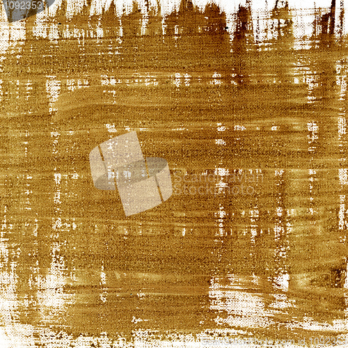 Image of brown abstract with canvas texture