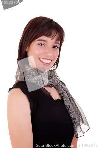 Image of Beautiful Woman Smiling