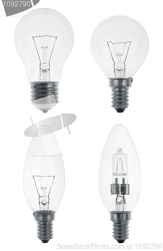 Image of Four Light bulbs