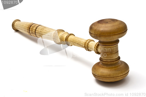 Image of gavel closeup