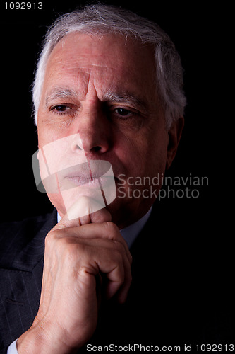 Image of Portrait of a handsome mature businessman