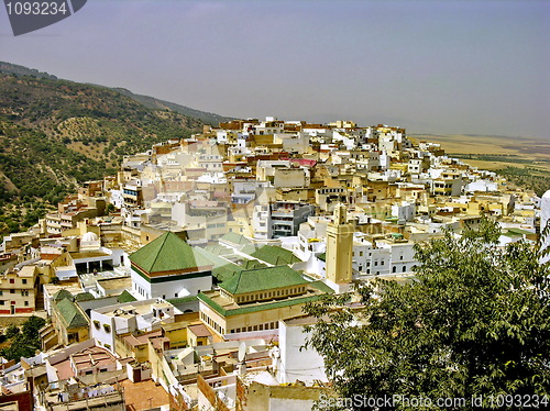 Image of Moroccan Village On A Hill