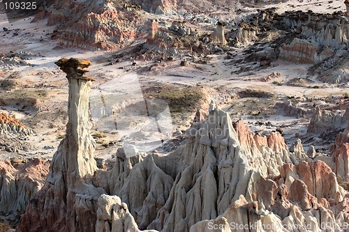 Image of badlands - hells half acre in wyoming