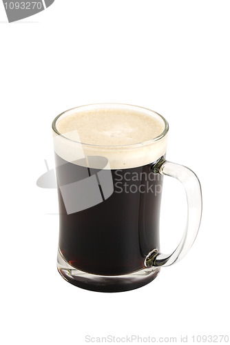 Image of Dark beer in glass