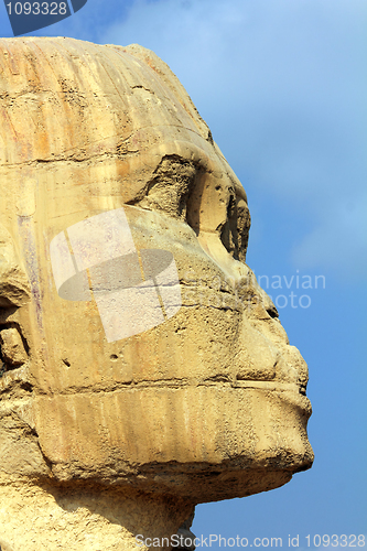 Image of egypt sphinx face