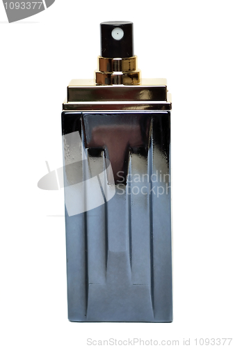 Image of Bottle of perfume isolated on white