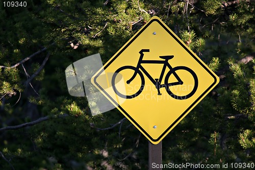 Image of bicycle path only