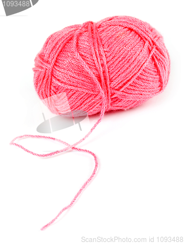 Image of pink ball of string