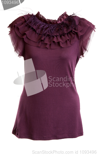 Image of purple blouse