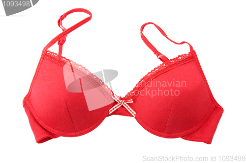 Image of red bra