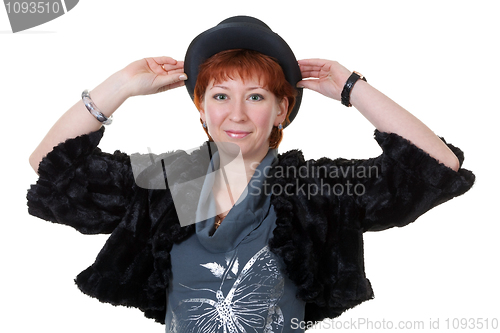 Image of girl in the bowler hat