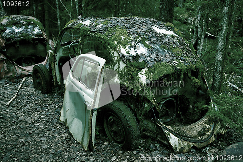 Image of Scrapped VW cars