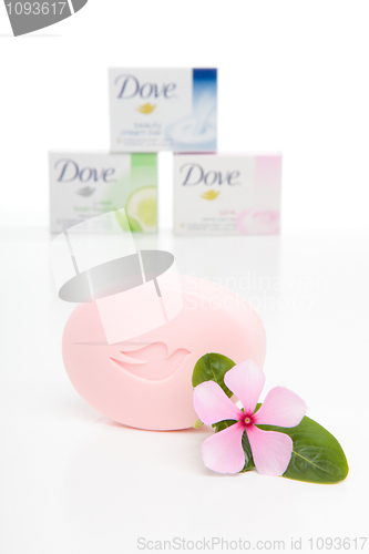 Image of Dove cream soap bars