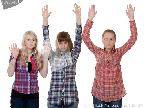 Image of three friends