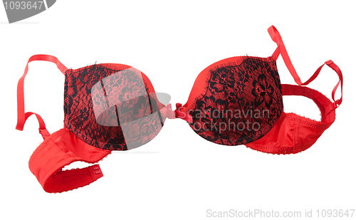 Image of red bra