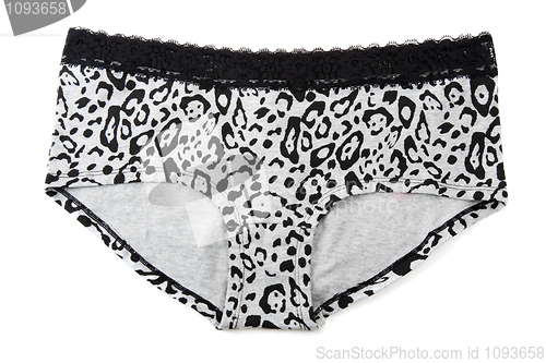 Image of Black feminine undershorts