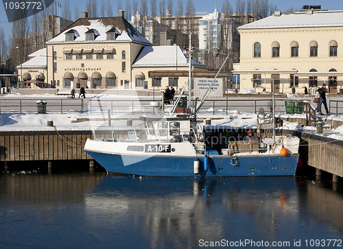 Image of Fishing boat i Oslo harbour