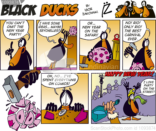 Image of Black Ducks Comics episode 34