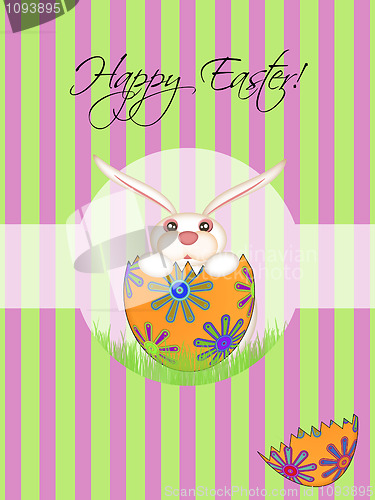 Image of Happy Easter Chick Hatching Egg