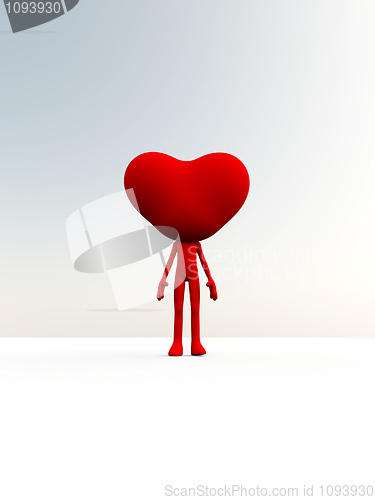 Image of Love Heart Head