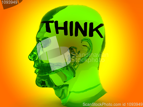 Image of Transparent Think Head 