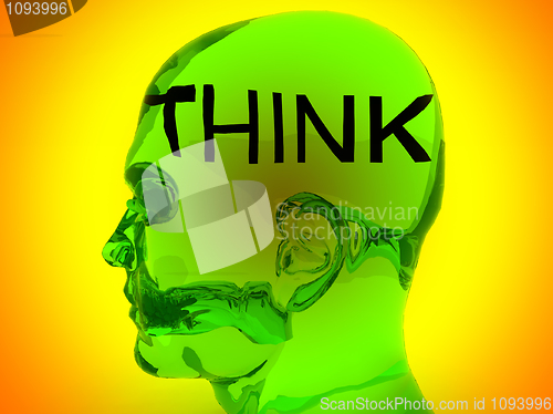 Image of Transparent Think Head 