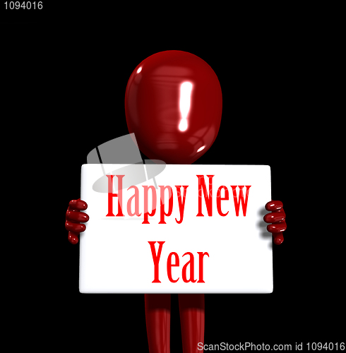 Image of Happy New Year Figure