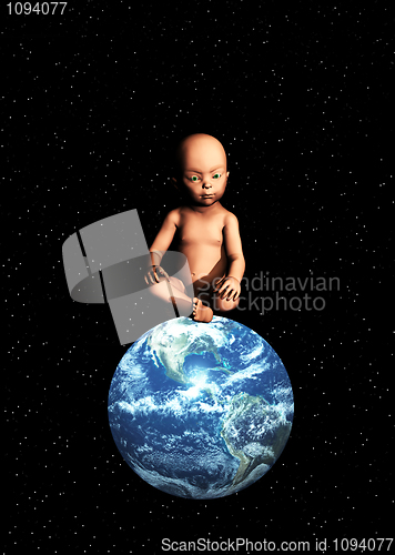Image of Baby On Top Of The World
