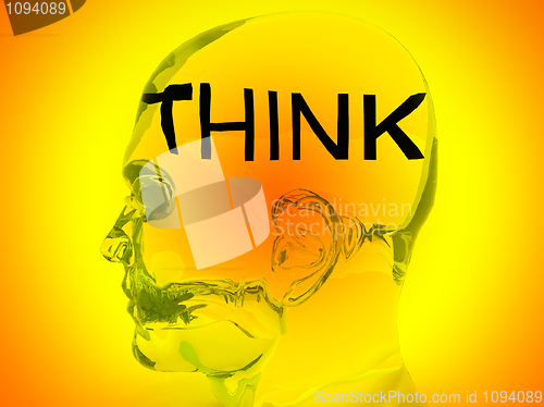 Image of Transparent Think Head 