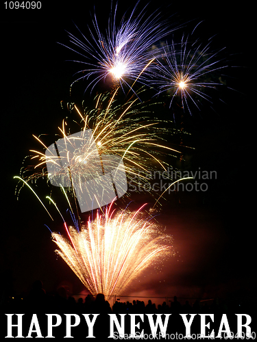 Image of Happy New Year Fireworks