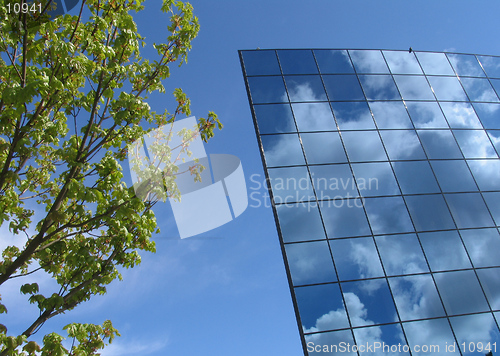 Image of Futiristic corporate building