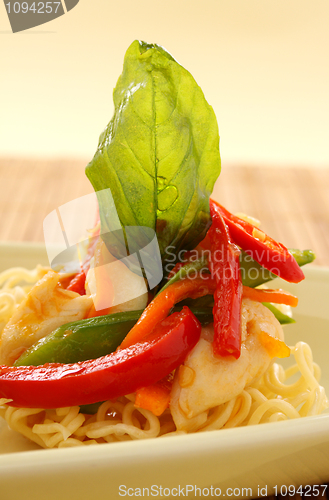 Image of Chicken On Noodles