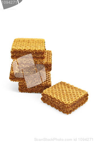 Image of A stack of waffles