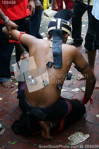 Image of Thaipusam Devotees Walk