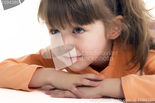 Image of Photo of a little girl  