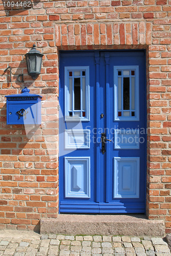 Image of Blue door