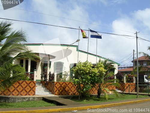 Image of Alcadia government office Big Corn Island Nicaragua
